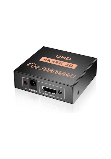 Hdmı Çoklayıcı 1 Giriş 2 Çıkış Uhd 4Kx2K 3D Hdmı Splitter