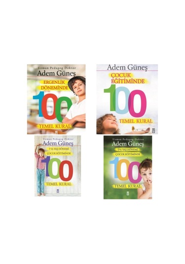 Adem Güneş Aile Eğitim Seti 4 Kitap