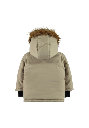 Civil Baby Kürklü 6-18 Ay Mont - Bej