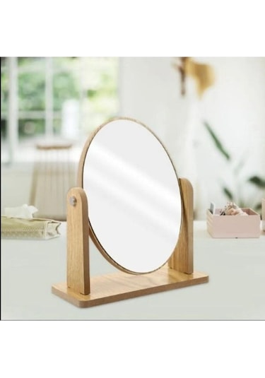 Unichrome Yuvarlak Ayarlanabilir Masaüstü Makyaj Aynası