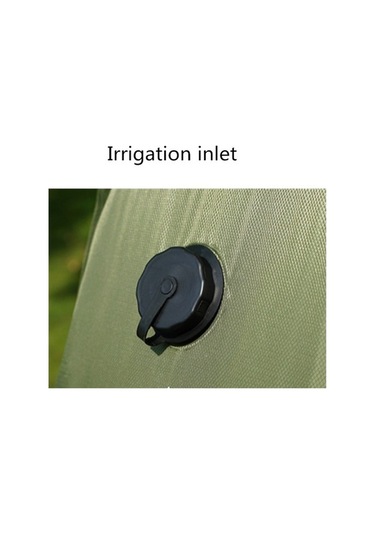 Prestigegoods 20l Taşınabilir Solar Duş Çantası Siyah, Kampçılık İçin Uygun, 0.52kg Ağırlık, 48x47x31cm Boyut Siyah