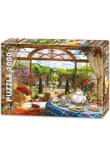 Star Puzzle 1000 Parça Kış Bahçesi Puzzle
