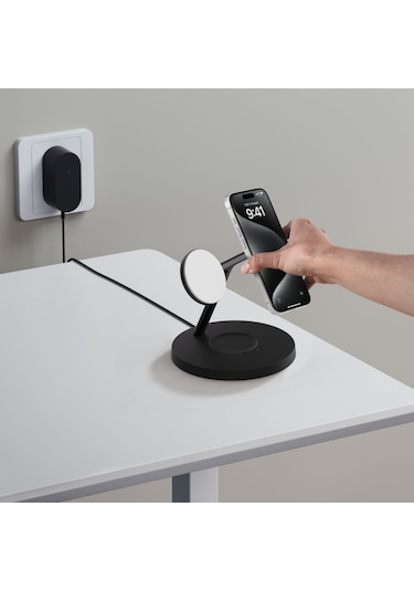 Belkin Boostcharge Pro Qi2 15 W 3'ü 1 Kablosuz Şarj İstasyonu