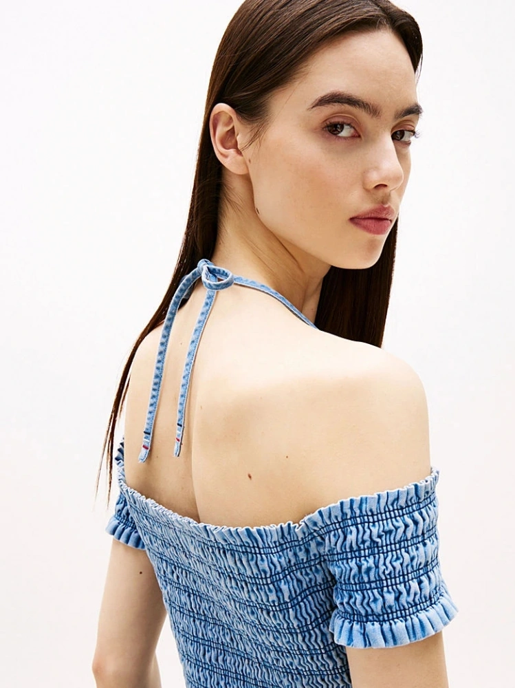 Tommy Hilfiger Kadın Tjw Chambary Fit & Flare Elbise Çok Renkli