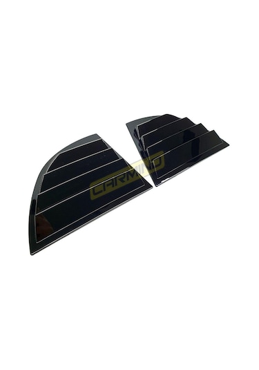 Honda Civic Fd6 Kelebek Cam Kaplama Vizörü Piano Black 2006-2011