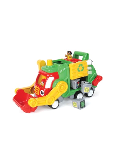 Wow Toys Flip & Tip Fred - Çöp Kamyonu Çevir Dök Fred 01018