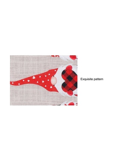 Ganzhoushop Yumuşak Yemeği Tatil Rudolph Partileri Örtüsü Noel Masa Örtüsü İçin Dikdörtgen Desenli Dekoratif Örtü Cm Akşam 2022sa40 176x34 Kn