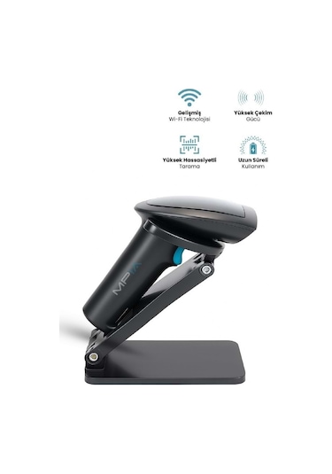 Mpıa Bs-2 Kablosuz 1d/2d Standlı Barkod & Karekod Okuyucu