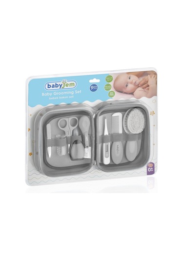 Babyjem Bebek Bakım Seti 9 Parça 363 Gri
