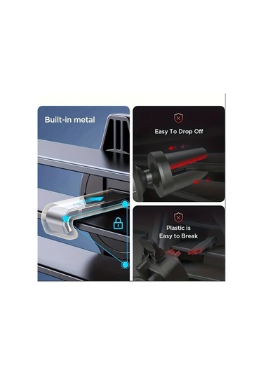 Araba Telefon Tutucu Araba Havalandırma Klipsi Tutucu Cep Telefonu Standı Akıllı Telefon Gps Desteği