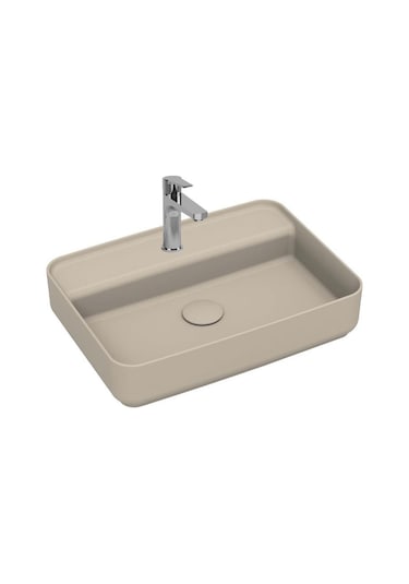 Isvea Infinity Tezgah Üzeri Lavabo 55CM Fil Dişi