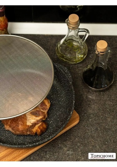 Hometopic Anti-sıçrama Kapak Yağ Önleyici 25 Cm 303364031 Diğer