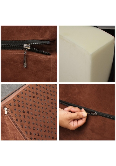 Homyl Yumuşak Köpek Merdiven Merdiveni Kaymaz Çıkarılabilir