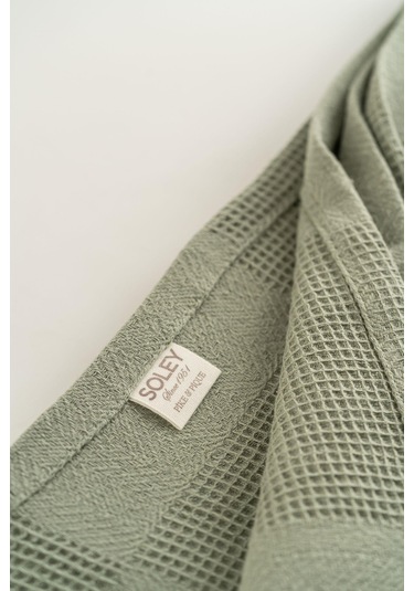 Soley Serenity %100 Pamuk 200 X 220 Cm Çift Kişilik Pike Yeşil