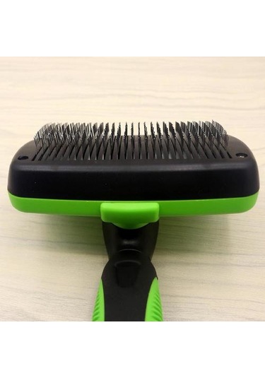 Kedi Ve Köpek Tımar İğne Tarak, Yüzer Saçları Çıkarmak İçin Yeşil