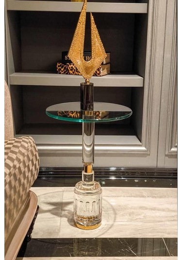 Dulda Akrilik Eva Sehpa Şeffaf