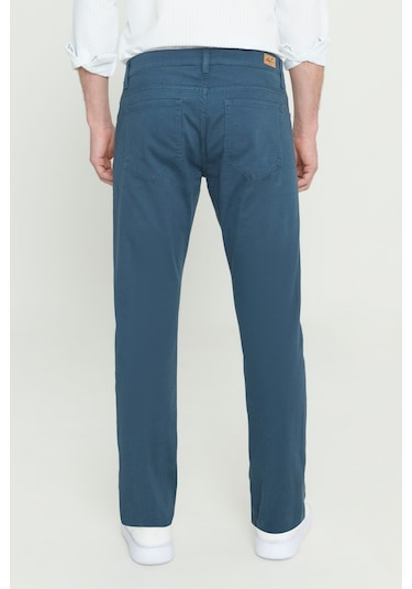 Ac&Co / Altınyıldız Classics Slim Fit Dar Kesim Pamuklu Esnek Chino Erkek Pantolon - Petrol Ac&Co / Altınyıldız Classics Slim Fit Dar Kesim Pamuklu Esnek Chino Erkek Pantolon - Petrol