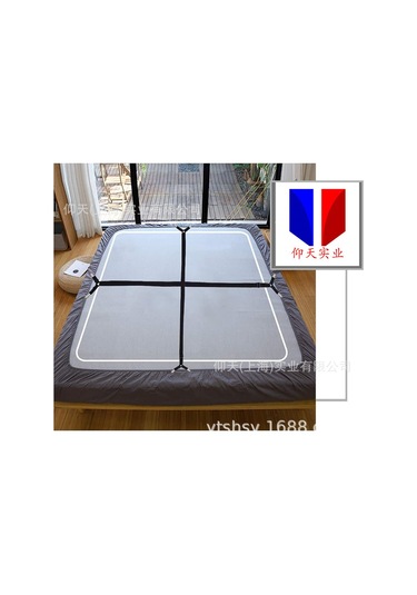 Ximistore9 Ev İçin Özelleştirilebilir Çarpraz Dikişli Yatakörtü Sabitleyici, Esnek Elastik Askı Klembi - Siyah 2 Adet Siyah