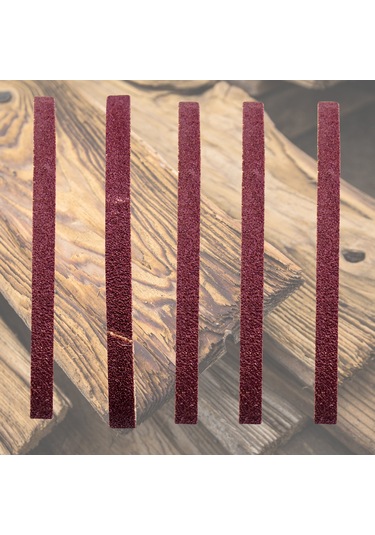 Singree 10 Adet Çok Amaçlı Zımpara Kayışı Seti - 60-1000 Kum Açılı Taşlama Ve Parlatma İçin