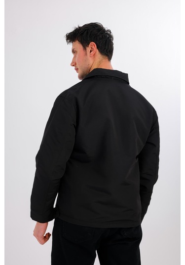 Flecto Su Ve Yağmur Geçirmez Yağmurluk - Siyah Siyah