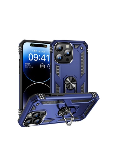 Snapbuy İphone Uyumlu 15 14 13 12 11 Pro Xr Xs Max X 7 8 6 Se İçin Manyetik Metal Halka Parmak Tutucu Kılıf Black Pu