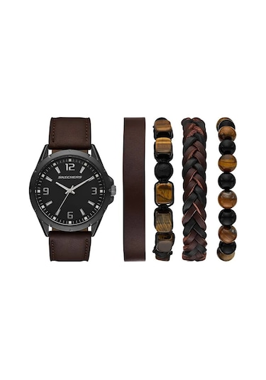 Skechers Sr9119 Erkek Kol Saati Ve Bileklik Seti Diğer