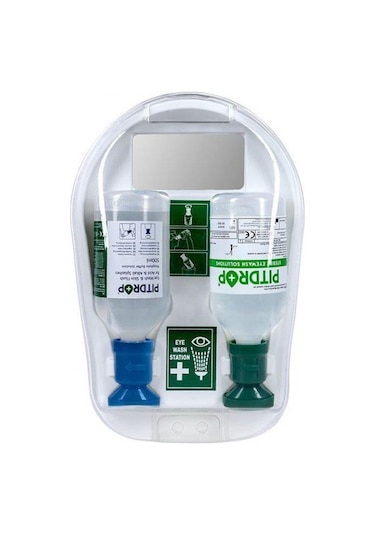 Pit Drop Göz Solüsyonu Göz Yıkama Duşu 250 Ml Yeşil+mavi