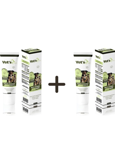 Vet's Health Multi-Vitamin Paste Kedi Köpekler İçin Vitamin Destek 2 x 100 G