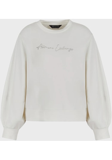 Armani Exchange Bayan Sweat 3dym13 Yjffz 1125 Beyaz