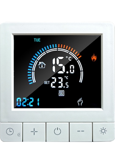 Padalink 3a Su Isıtma Akıllı Termostat, Wifi Uzak Kontrol, 5-60 C Ayarlı, Va Renkli Ekran, Programlama Ve Çocuk Kilidi, 90-240v, Enerji Tasarruflu