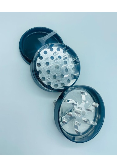 Tobaccoturk724 Çelik Metal 3 Parça Tutun öğütücü Grinder 62 MM aly285