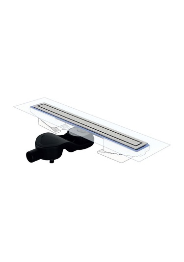 Evimetal - Highline - 60 Cm Duş Kanalı - 304 Kalite Paslanmaz - K