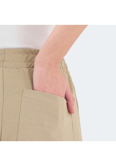 Slazenger RAMLAH I Kadın Cepli Bej Şort