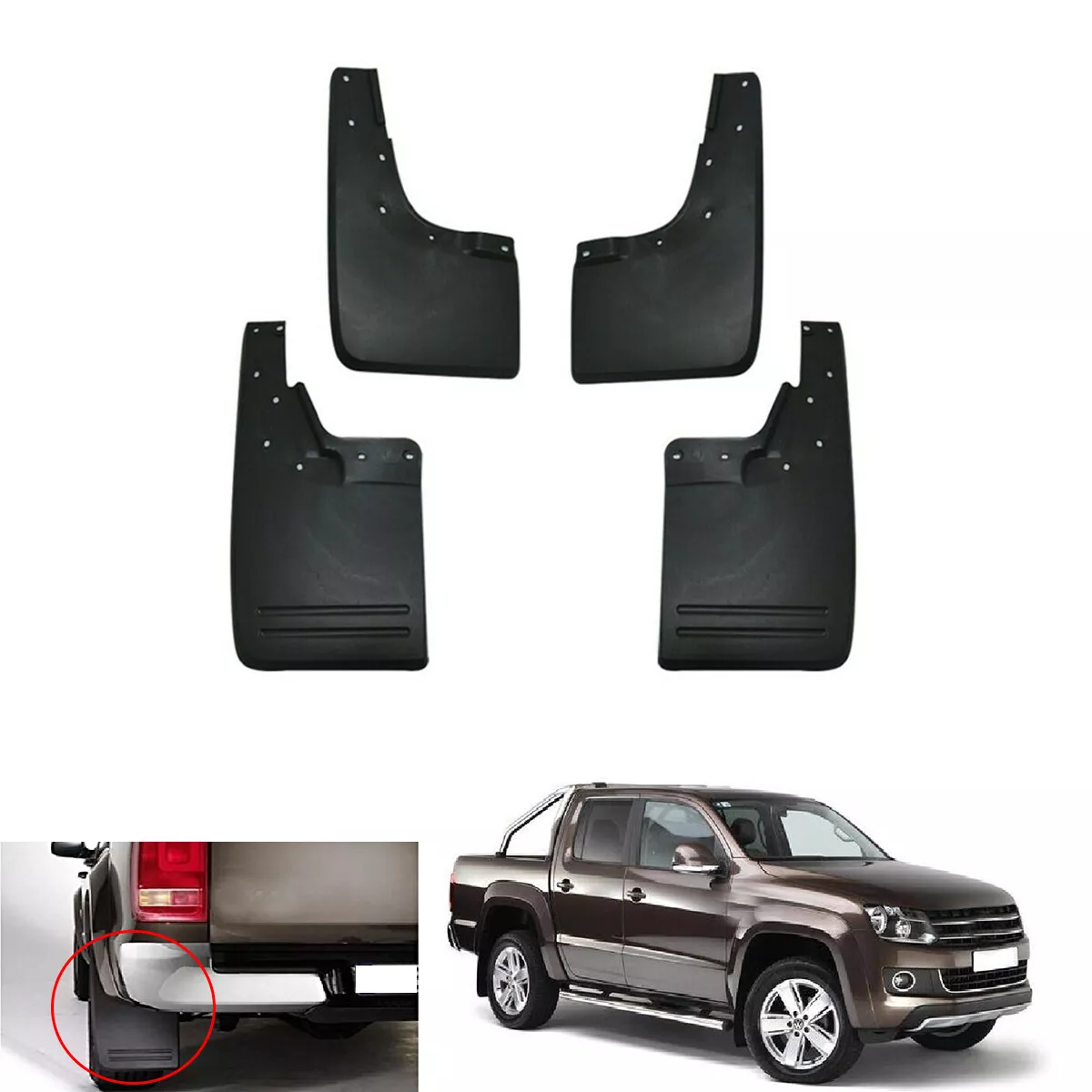 Vw Amarok 2010 2020 Paçalık 4lü Set Oem
