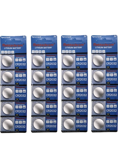 Mettzchrom Cr2032 3v Lityum Pil 1 Kutu 100 Adet