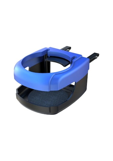 Oto Araç Içi Bardak Tutucu Çok Fonksiyonlu Içecek Tutacağı Bardaklık- Mavi