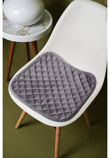 Jansu Home Tekstil' Mutfak İçin 40x40 Cm Sandalye Minderleri 144222853 Gri