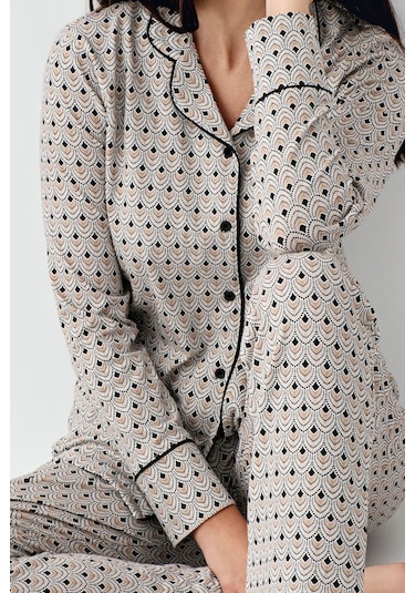 Pierre Cardin Kadın Siyah Pijama Takımı Pc9103-s-v1 Siyah