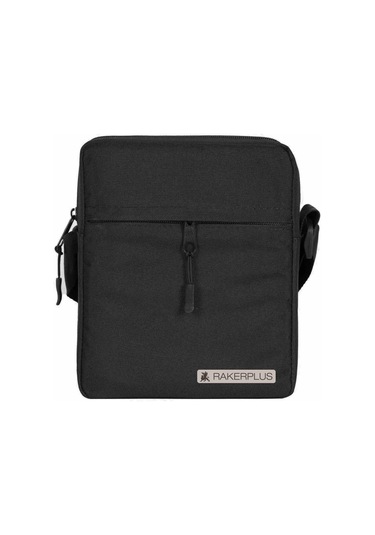 Rakerplus Siyah 20x16x8 Cm Unisex Omuz Çantası Siyah