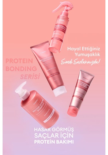 Yoğun Onarıcı Ve Isı Koruyucu Bakım Şampuanı Kundal Protein Bonding Shampoo 500ml Ylang Ylang Tüm Saçlar
