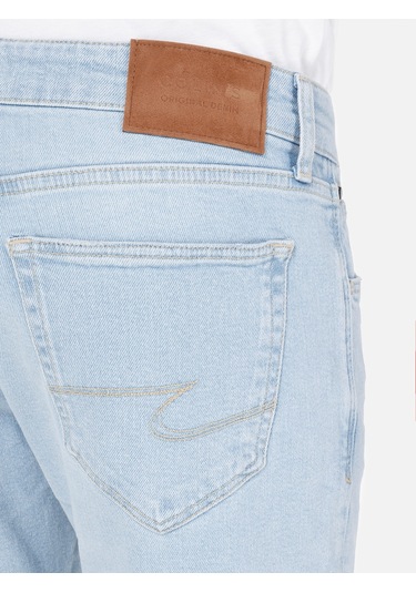 Colins 041 Danny Dar Kesim Düşük Bel Düz Paça Mavi Erkek Pantolon DENİM