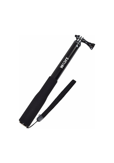 Sjcam Kademeli Monopod Selfie Çubuğu Siyah