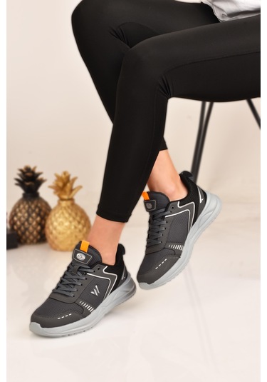 Unisex Spor Ayakkabı Sneaker Füme