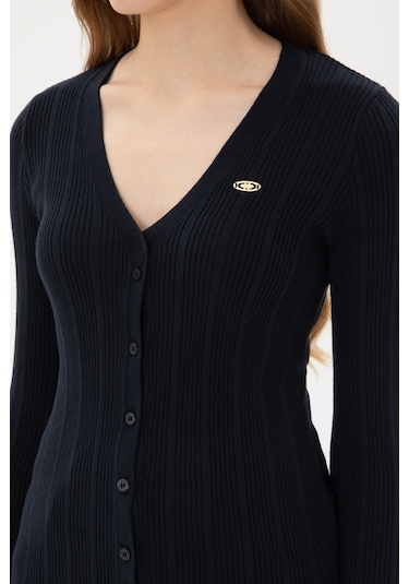 U.s. Polo Assn. Kadın Lacivert Hırka Triko 50313580-vr033 Lacivert