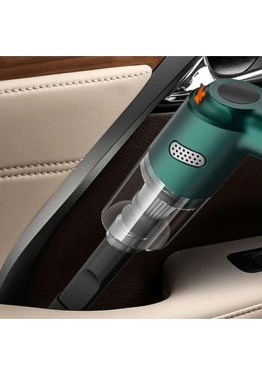 Createtech Taşınabilir Süpürge Şarj Mini Jl Elektrikli El Edilebilir Araba Bu Beyaz