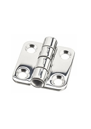 5'li Paslanmaz Krom Menteşe. 38x38mm. Cr-ni 304