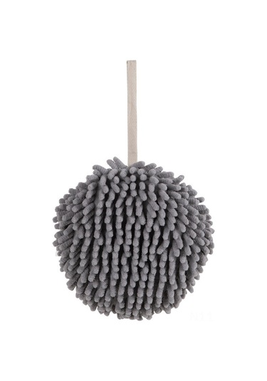 Ranyeek Ev Fıstığı Mutfak/banyo Absorban Ellik, Yüksek Kaliteli Kadife, Asılabilir, Yumuşak, Gri Renk, Günlük Kullanım İçin Pratik Araç