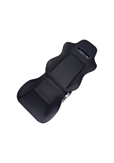 Oto Spor Koltuk Siyah Süet Kaplama Recaro Model 1 Takım 2 Adet