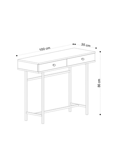 Decormet Esta Dresuar Safir Meşe Safirmeşe