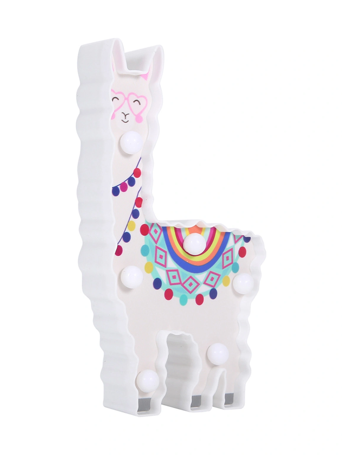 Xiyyadms Kuzu Desenli Led Gece Lambası - Islak Beyaz Işık, Noel/parti/özel Günler İçin Oda Dekorasyonu, Ayaklı Ve Asılı Kullanıma Uygun Pil Dahil Değil Sıcak Beyaz